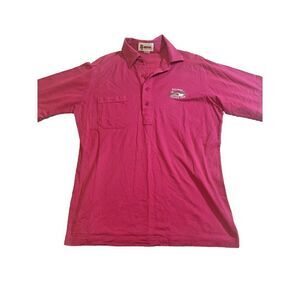 Antigua Polo Shirt Mens Large Pink Fairways Golf Golfer Country Club Golfing.  Y
